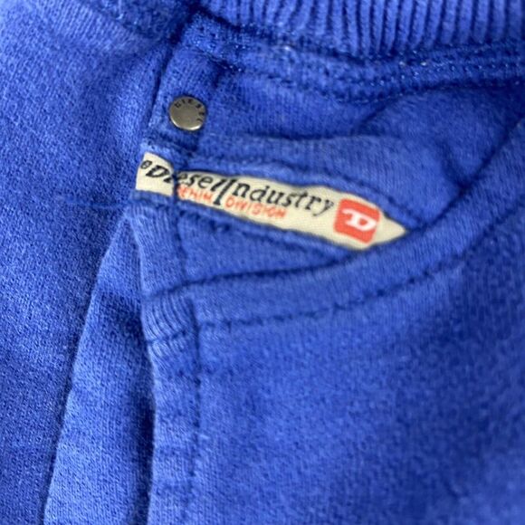 Diesel Kids Shorts Boys Blue Elastic Waist Drawstring Pocket Activewear Outdoor - Picture 7 of 15